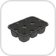  Plastic tub for sprouting plants 